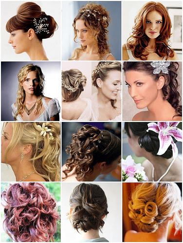 hair flowers for wedding