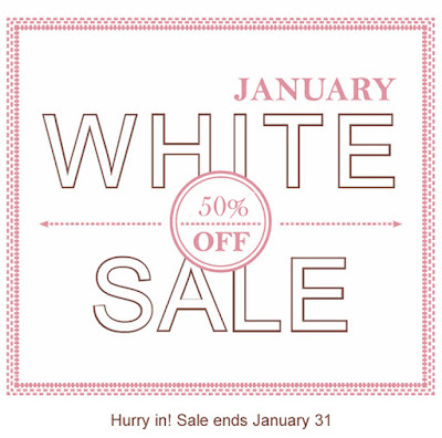 Lelaan Whtie Sale 2017, January white sale