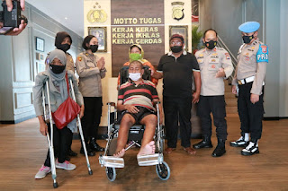Laksanakan Program Makota Sigap, Polresta Malang Kota Peduli Disabilitas