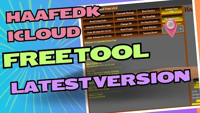 HaaFedk iCloud Free Tool v3.5 | Latest Version | 2024