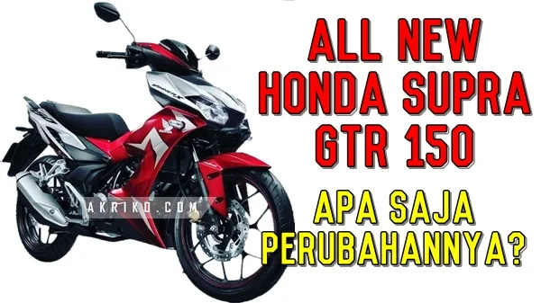 Beginikah Sosok Honda Supra GTR 150 Baru?