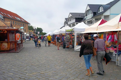 Buden auf dem Fest