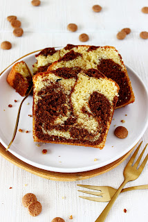 Speculaas marmercake