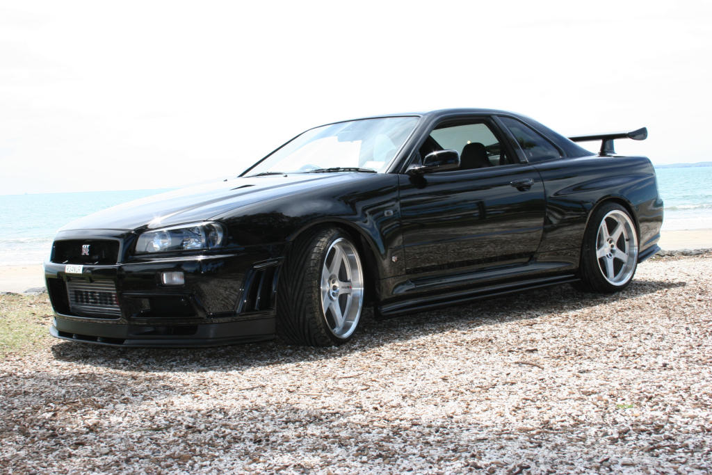 MODIFIED NISSAN SKYLINE GTR R34 ENGINE 480HP FOR SALE