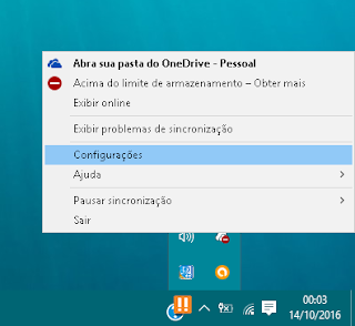 como desinstalar o onedrive