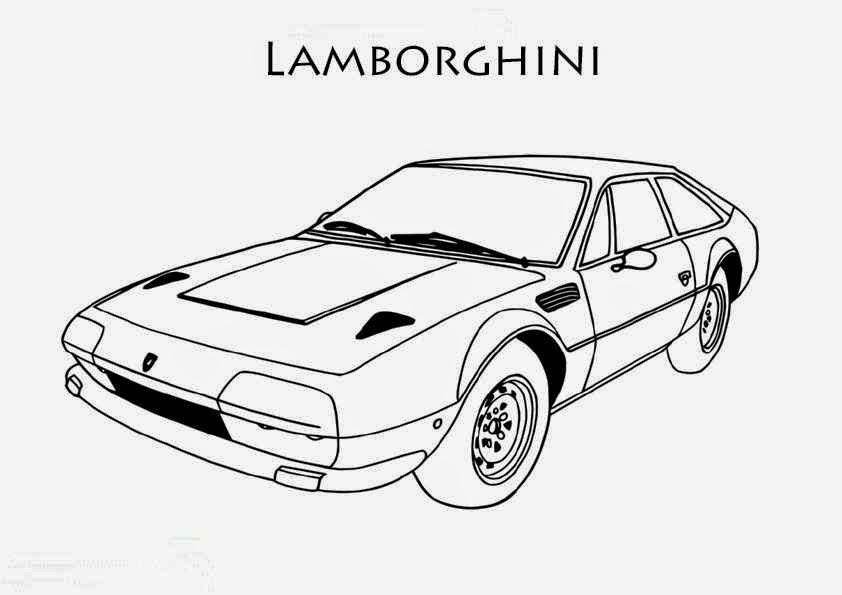 Coloriage Voiture Lamborghini Imprimer Coloriage Voiture