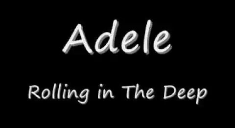 Rolling In The Deep Lyrics Adele