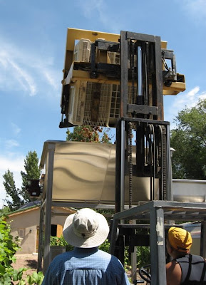 Casa Rondeña Wine Pressing