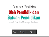 PANDUAN PENILAIAN KURIKULUM 2013 JENJANG SMP TAHUN 2018