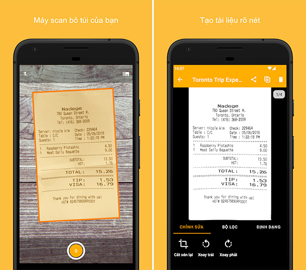 Genius Scan - ứng dụng máy quét pdf chuyên nghiệp a1