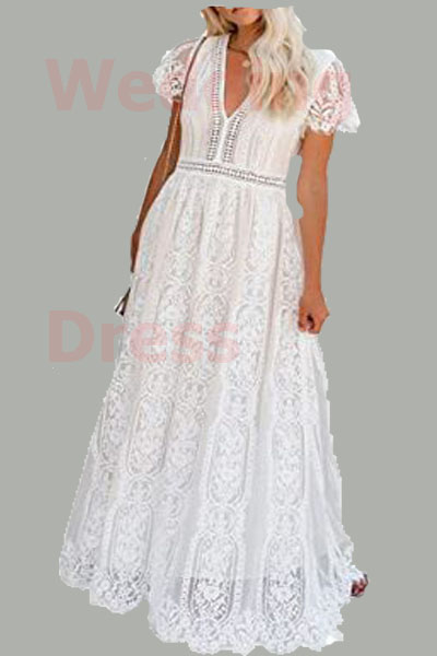 A Little See Through But Looked | Amazon Wedding Dress