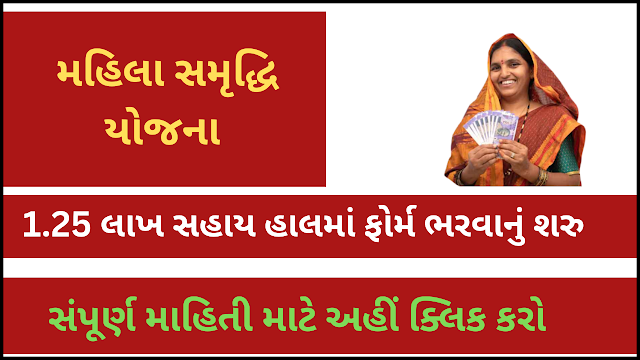 Mahila Samridhi Yojana Gujarat.