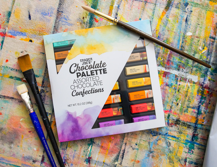 Trader Joe's Chocolate Palette in box