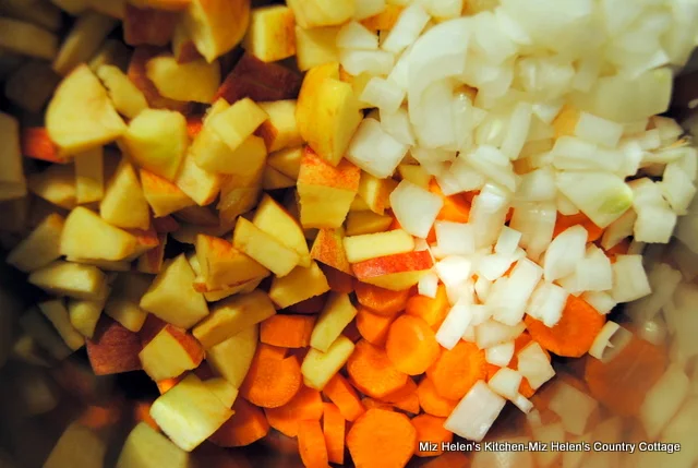 Retro Carrot Apple Soup at Miz Helen's Country Cottage