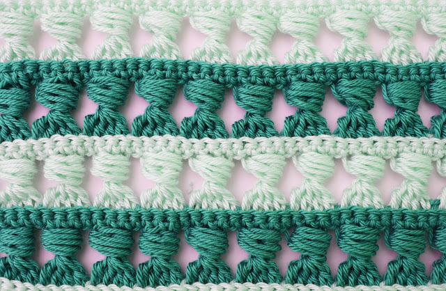 5 Crochet Imagen Puntada especial de verano a crochet y ganchillo por Majovel crochet Crochet facil sencillo bareta paso a paso puntada muestra DIY