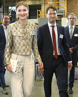 Princess Elisabeth of Belgium opens 3D printing laboratory