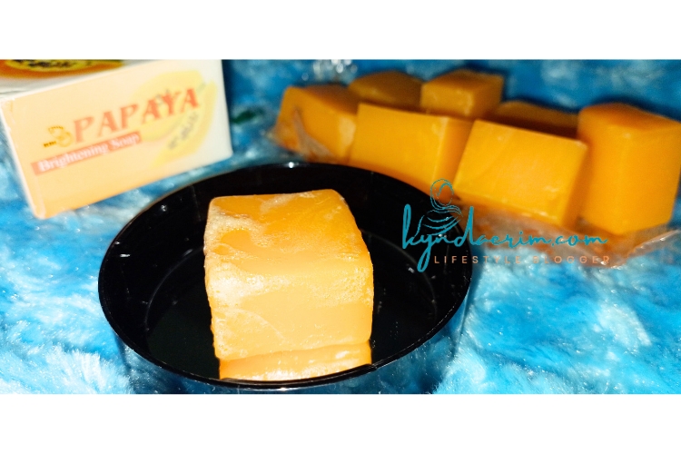 Review RDL Papaya Brightening Soap