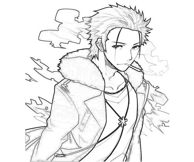 mikoto-suoh-smoker-coloring-pages