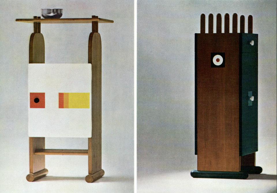 Ettore Sottsass: furniture 1965