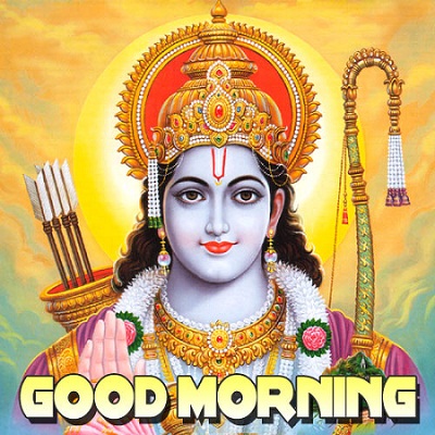 God Ram Good Morning Wallpaper