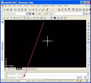 Auto CAD 2007 এর ইন্টারফেস