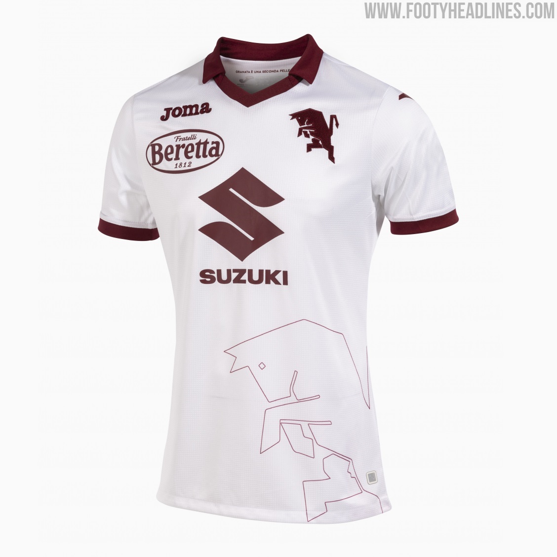 Torino FC 2020/21 Joma Home and Away Kits - FOOTBALL FASHION