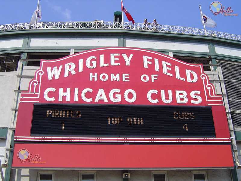 wrigley field  cubs items