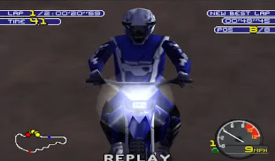 Moto Racer 2 PS1 replay