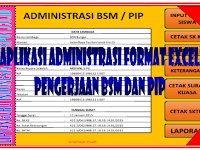 Download Aplikasi Pengerjaan BSM dan PIP dengan Format Excel