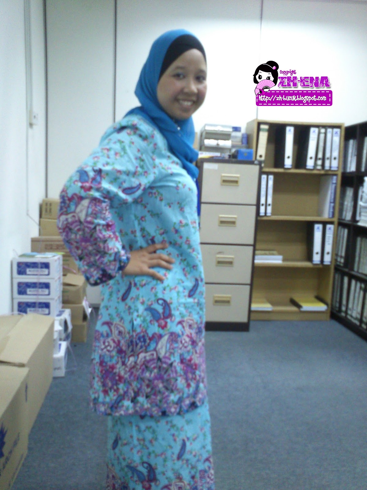 This is Our Story Baju  Kurung  Cotton ala Punjabi