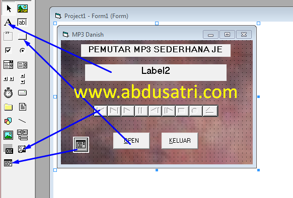 cara membuat aplikasi mp3 dengan visual basic