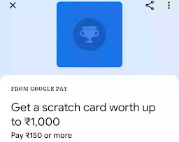 Google pay scratch card