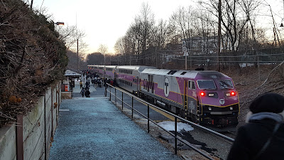 MBTA Commuter rail will not allow bikes on Monday, Apr 17