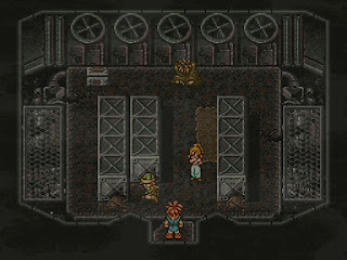 A refrigeration room beneath Arris Dome in Chrono Trigger.