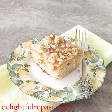 Maple-Walnut Snacking Cake / www.delightfulrepast.com