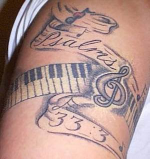 Music Notes Tattoos, Tattooing