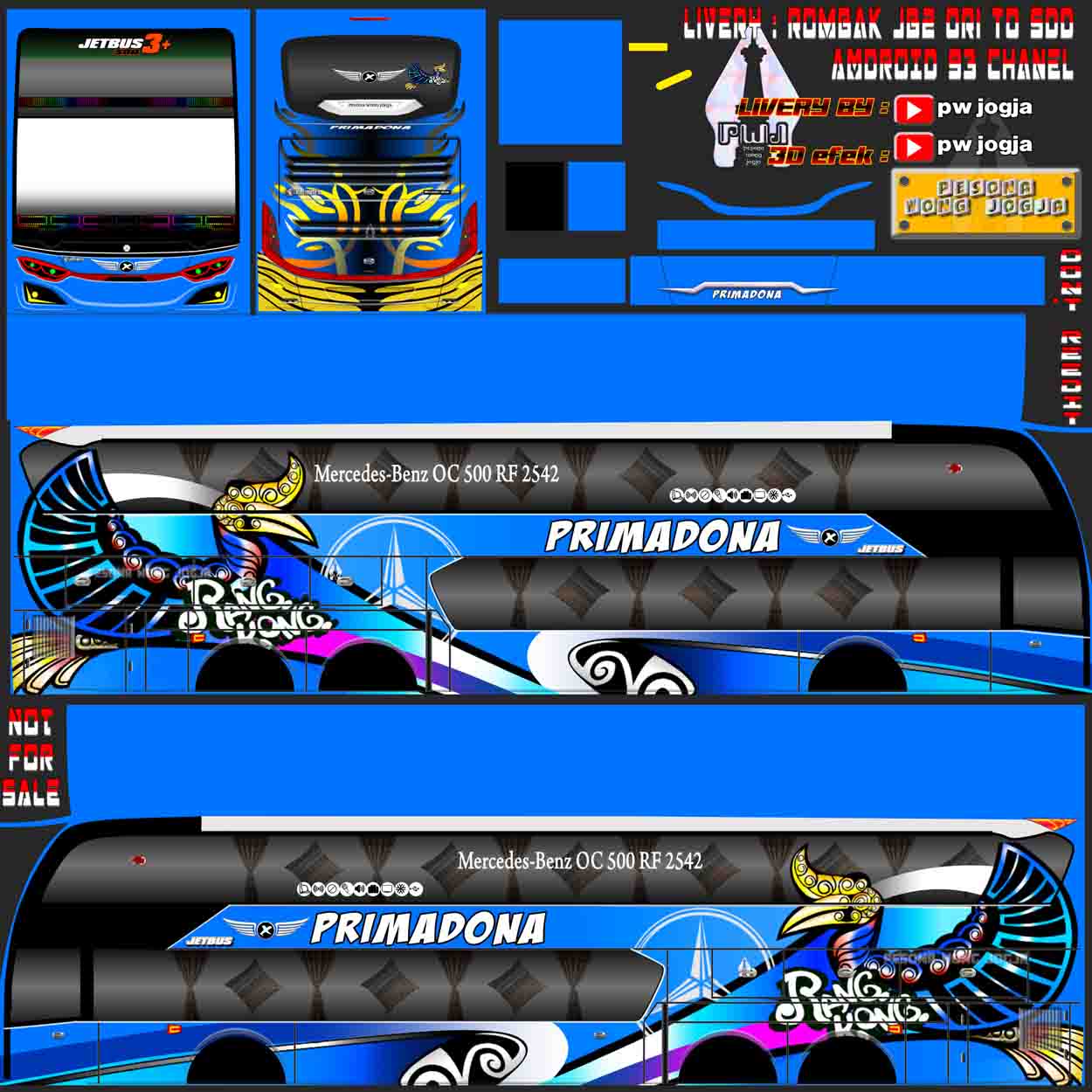 livery bussid primadona