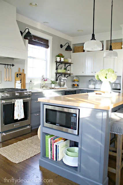 Two toned kitchen renovation