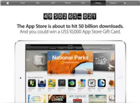 You could win $10,000 Apple Giift Card