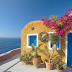 Santorini homes designs exterior views Greece.