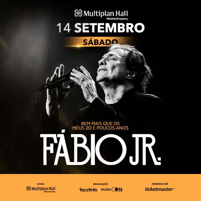 14/09/2024 Show do Fábio Junior em Ribeirão Preto [Multiplan Hall]