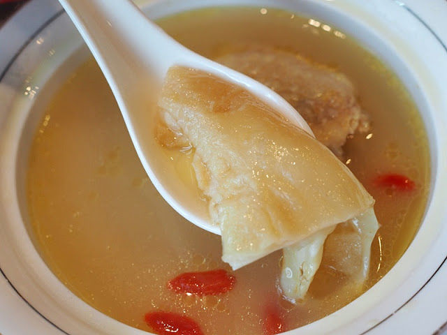 CHINESE NEW YEAR 2020 Menu - Double Boiled Stuffed Chicken Wing With Fish Maw in Rich Chicken Broth