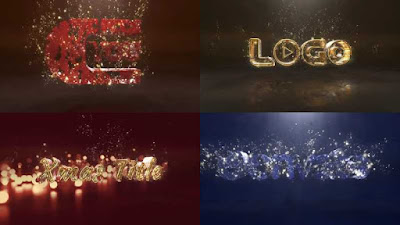 After Effects Templates Gold Silver Particle Logo Title 18617257 Videohive