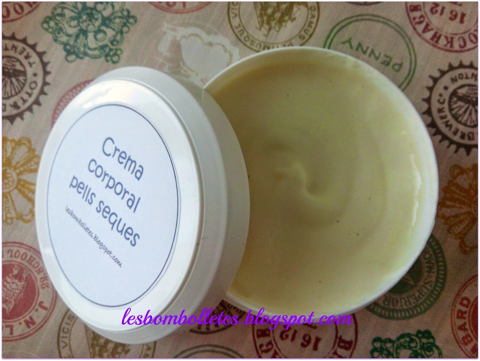 Crema corporal artesana