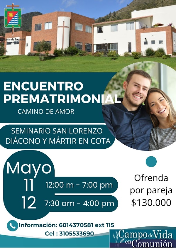 Encuentro Prematrimonial Mayo 2024