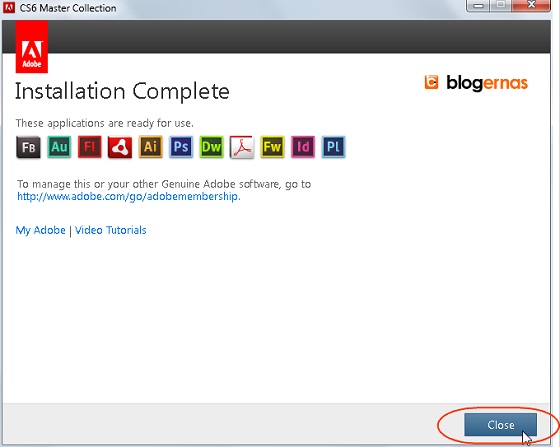 Cara Install Adobe CS6 Master Collection (Full Gambar Tutorial)