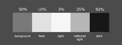 values, colors, contrast, portrait, greyscale, irene laschi