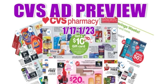 CVS Ad Scan 1/17 to 1/23