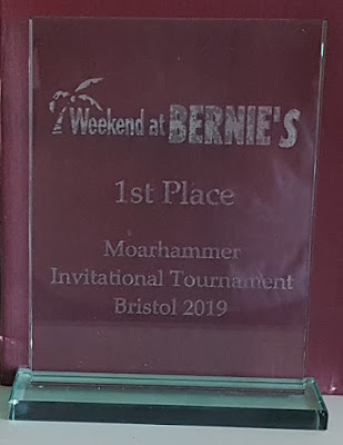 Weekend at Burnie's - an invitational event for Moarhammer patrons.