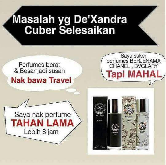 De'Xandra Perfume Murah 